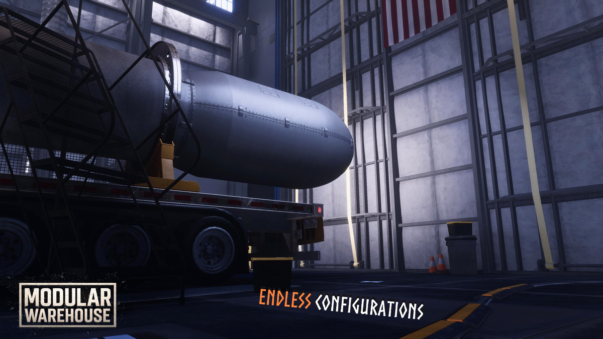 Modular Warehouse (Warehouse, Industrial Warehouse, Hangar, Factory, Warehouse)