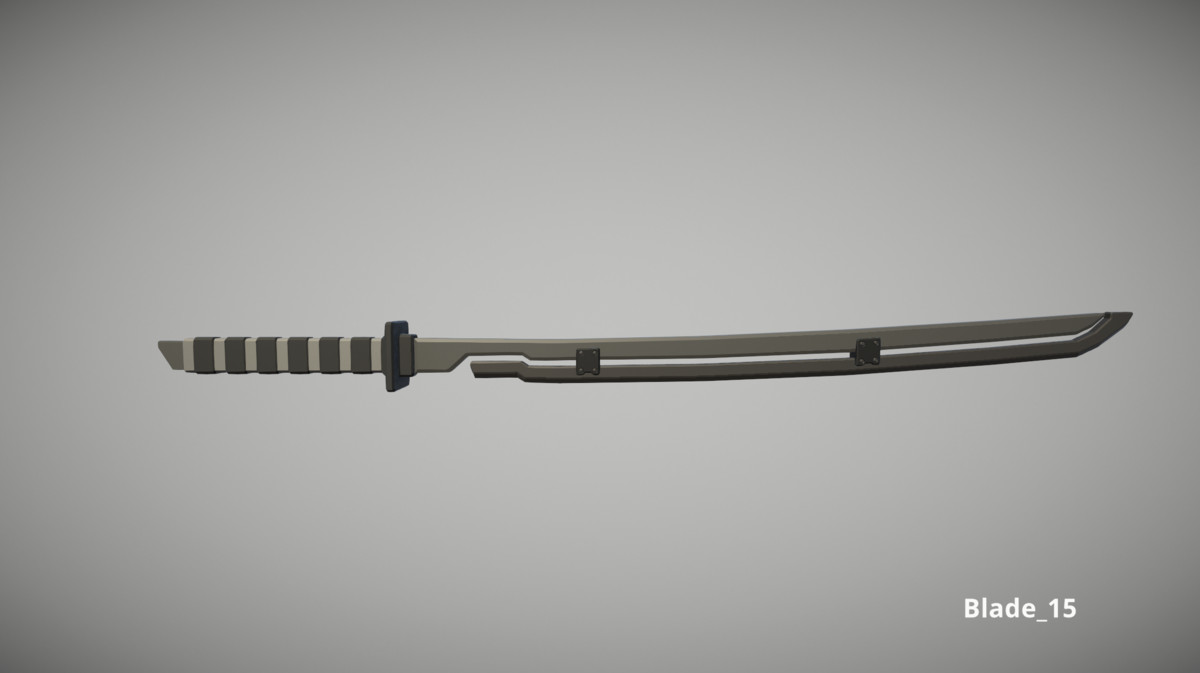 Cyberpunk Armory - Low Poly