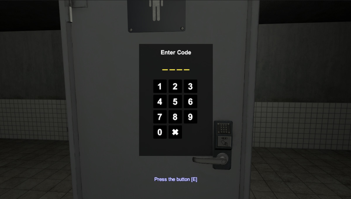 HQ Door Metal Combination lock