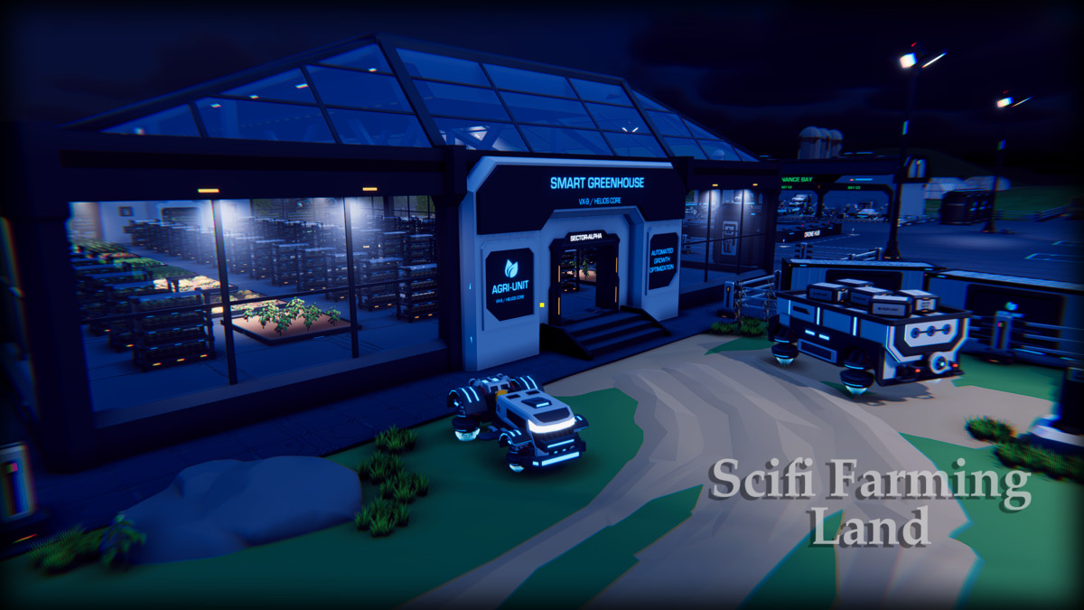 Scifi Farming Land - By Yorakeys