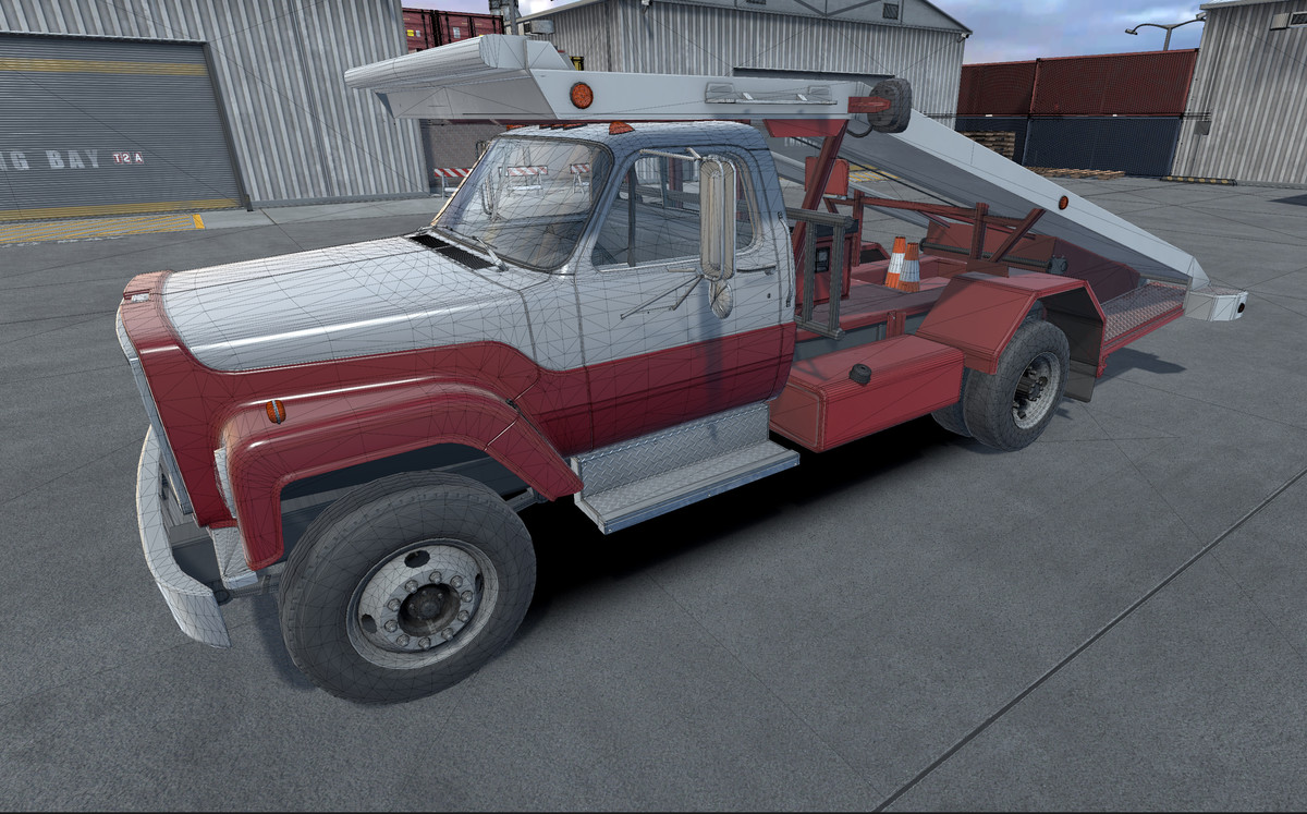 80s Hauler Tow truck