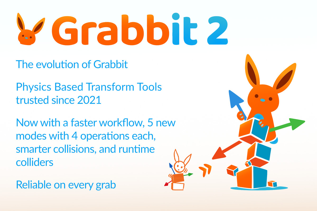 Grabbit 2 - Physics Placement & Collider Generation