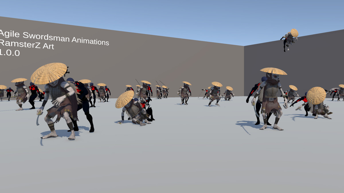 Agile Swordsman Animations