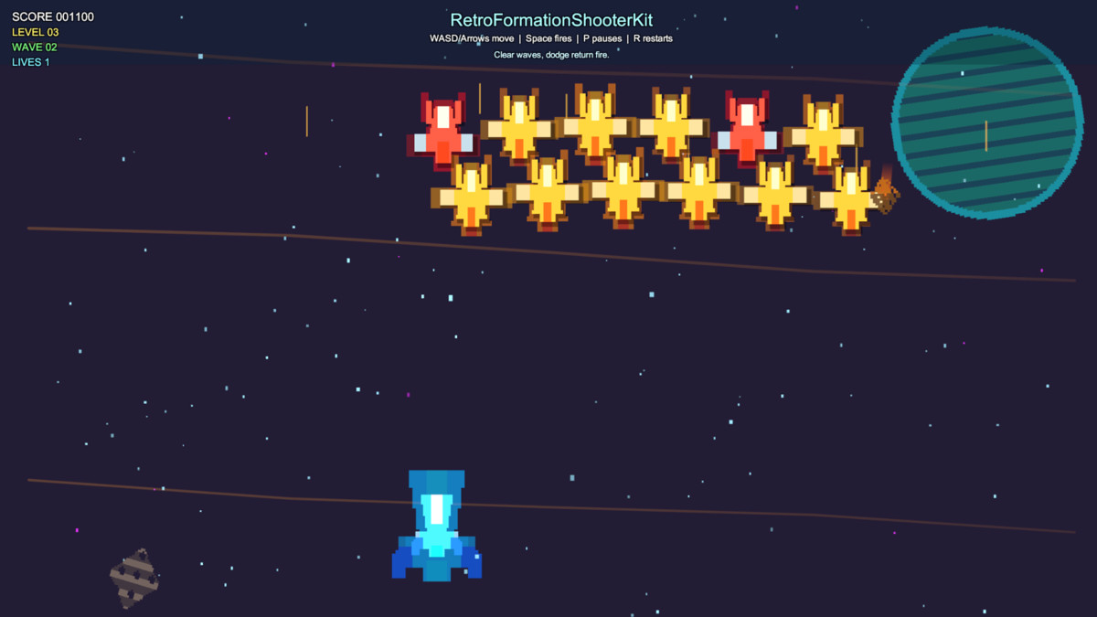 Retro Formation Shooter Kit