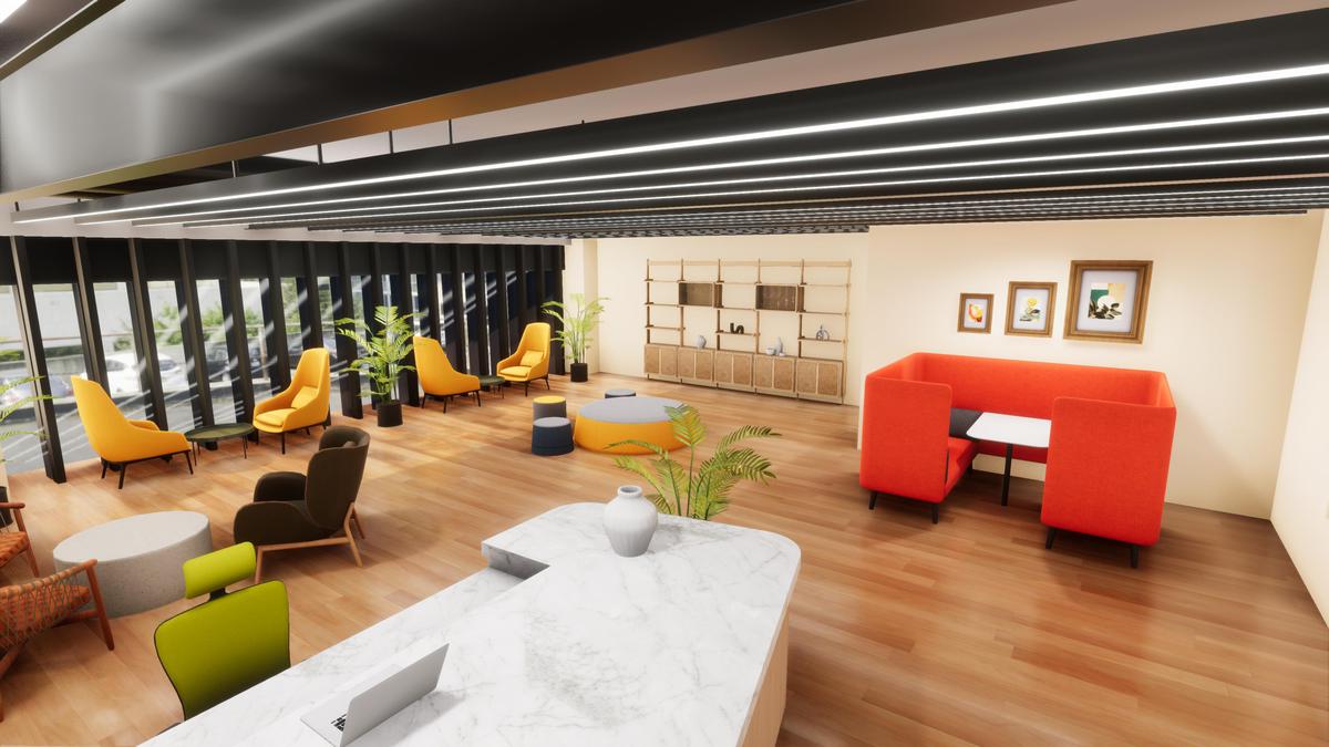 Modern Office Workspace