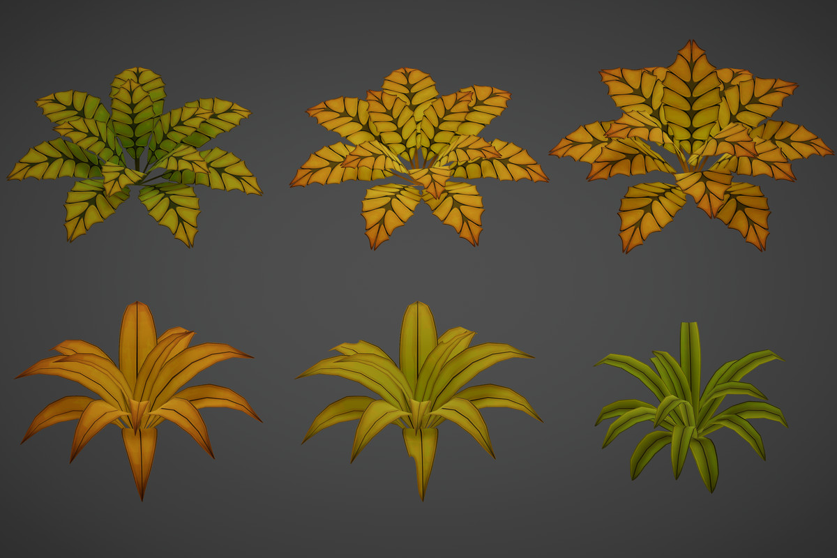 Stylized Fantasy Vegetation 8