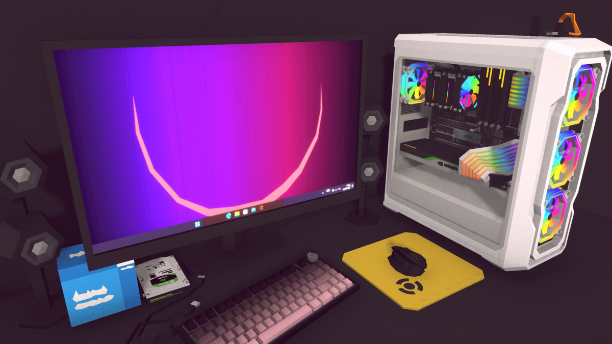 polygonal modular computer pack