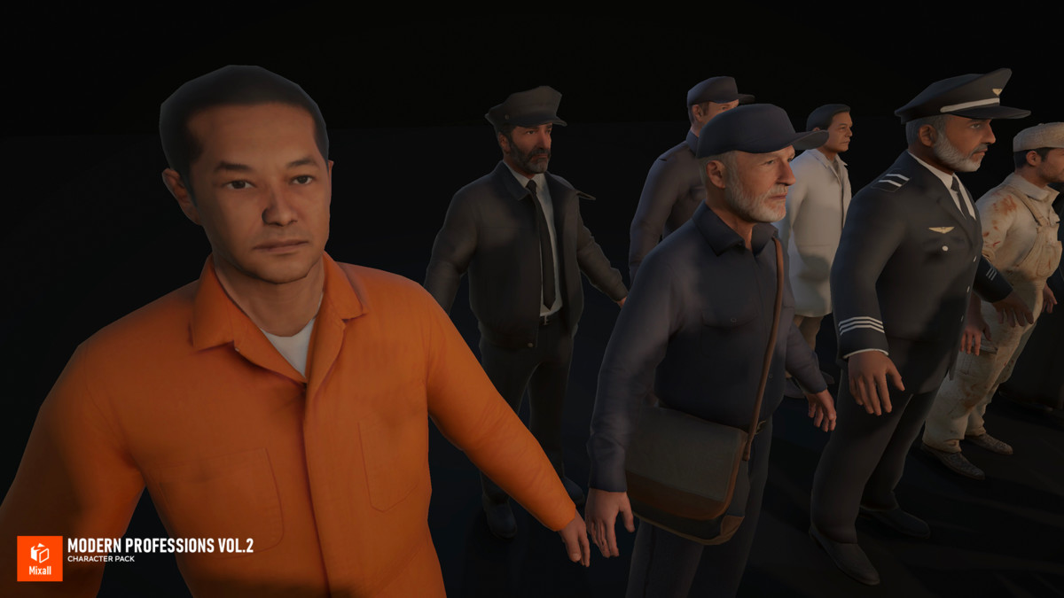 Modern Professions Vol.2 - Character Pack