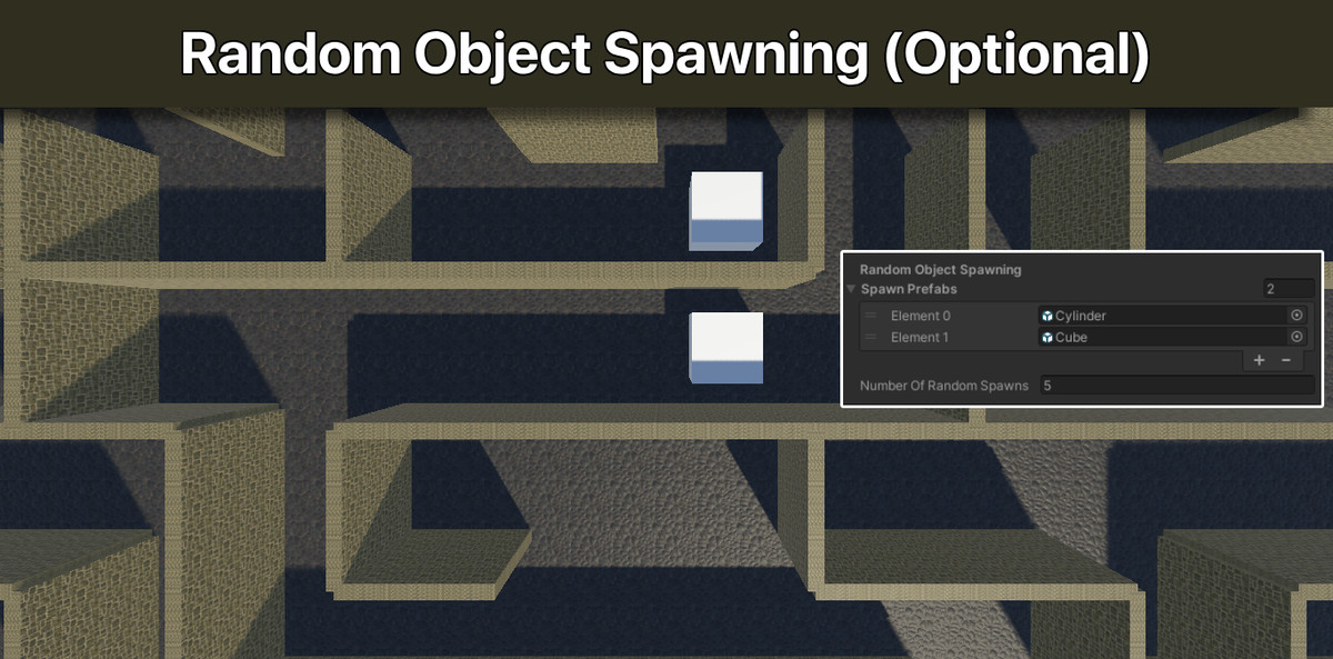 Maze Builder Pro 2 – Advanced Procedural Maze Generator with NavMesh & Spawning