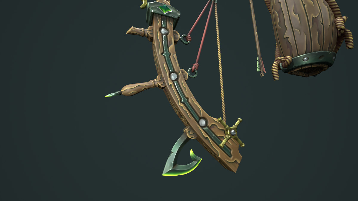 Pirate bow quiver arrow