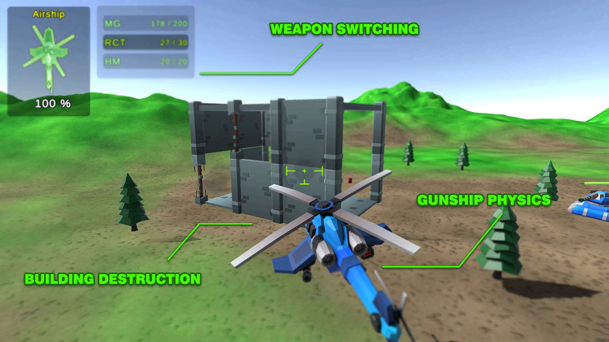Vehicle Warfare Kit - Game Template