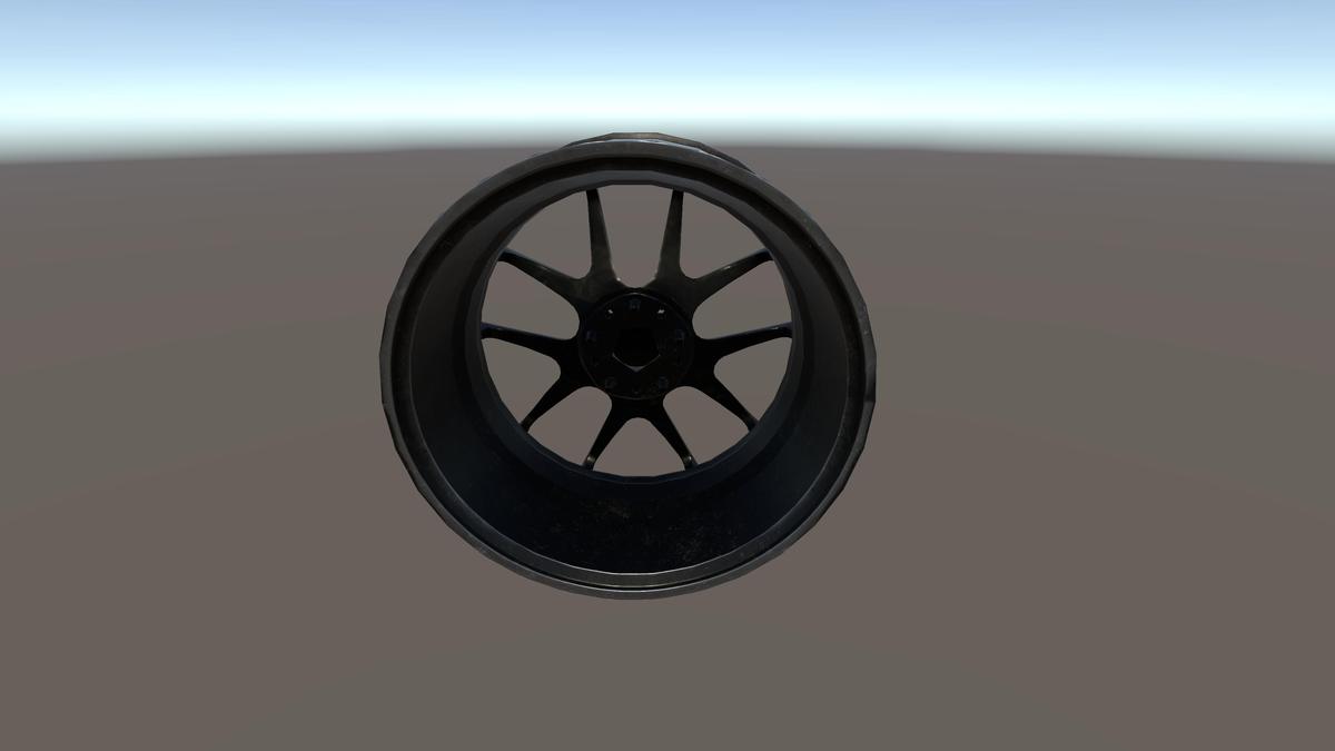 Kryxen Rim V1 - Gunmetal - Game Ready