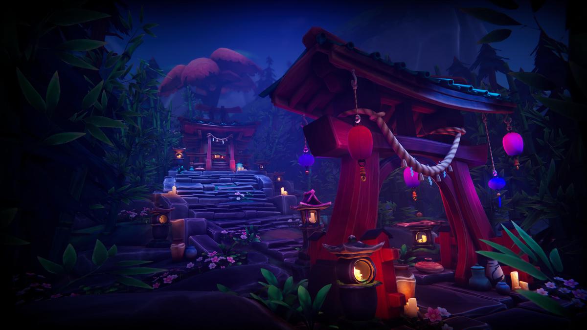 Stylized Japanese Shrine - Asset Pack