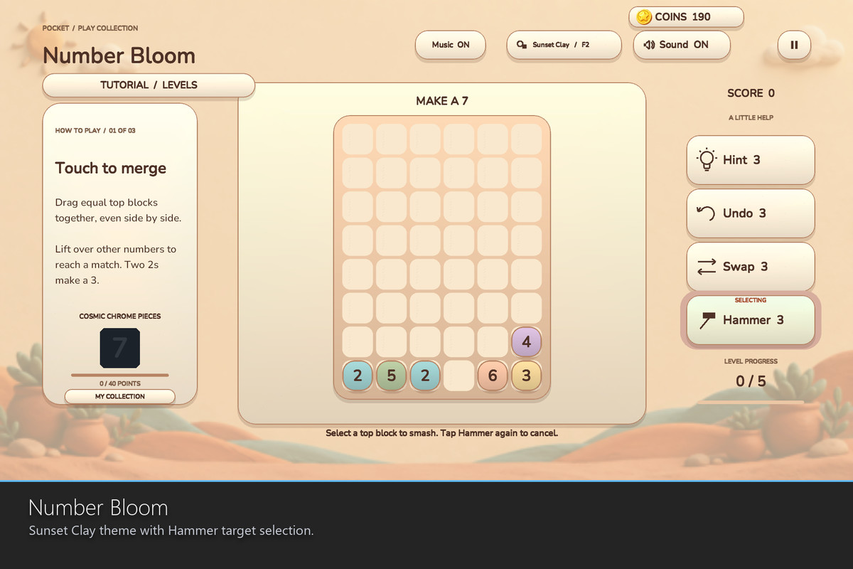 Pocket Puzzle Collection - 5 Games, 20 Themes
