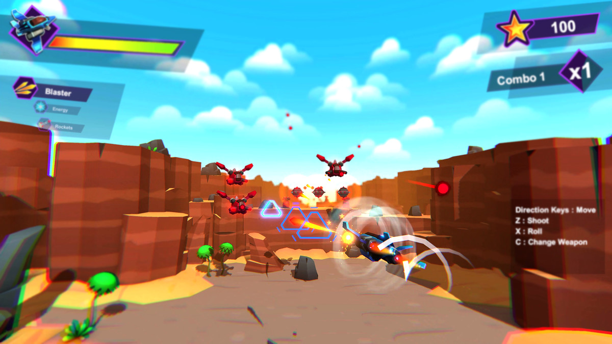 Star Fight 3D (Rail Shooter) - Game Template