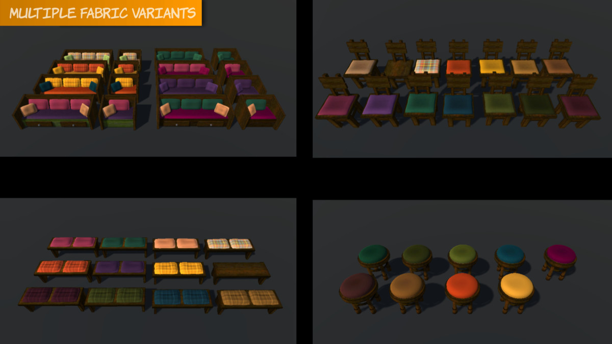 Rustic Interiors – Furniture & Building Kit