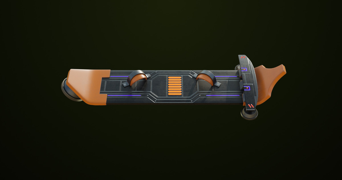 10 Sci Fi Hoverboards URP HDRP Textures