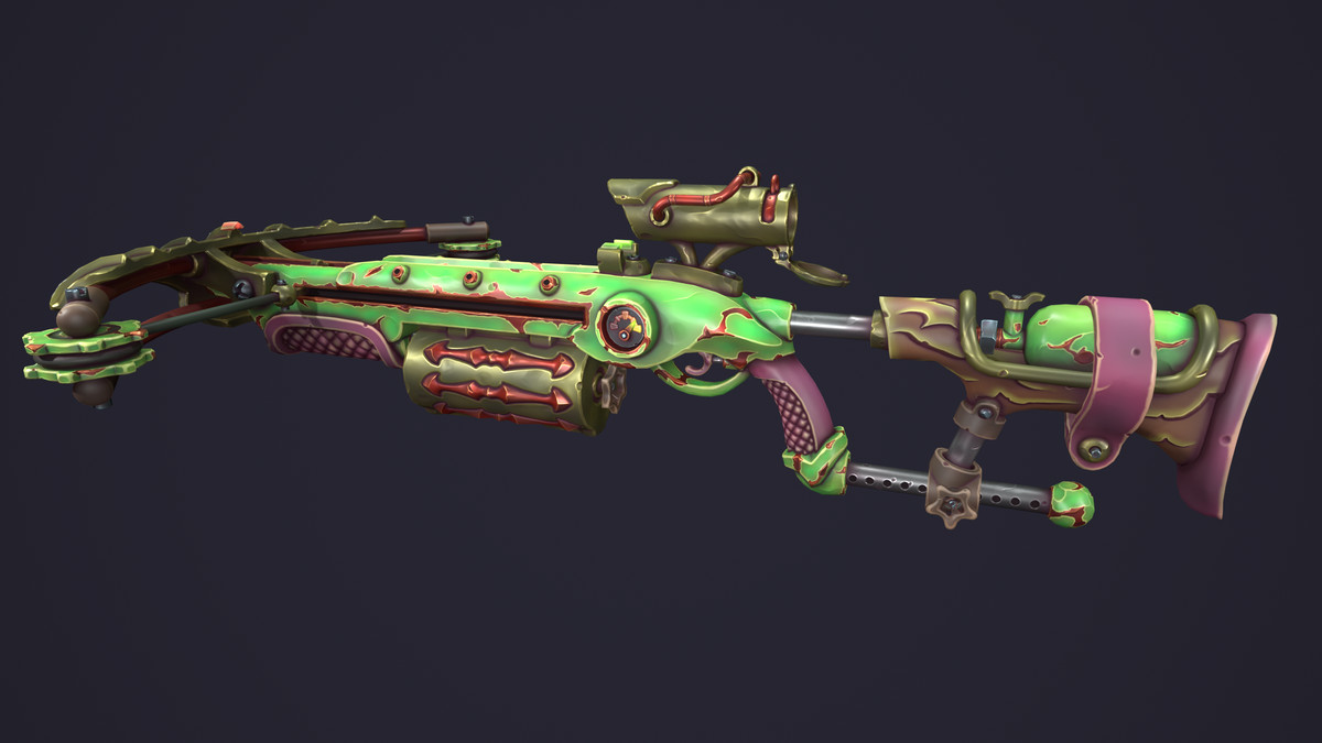Steampunk crossbow