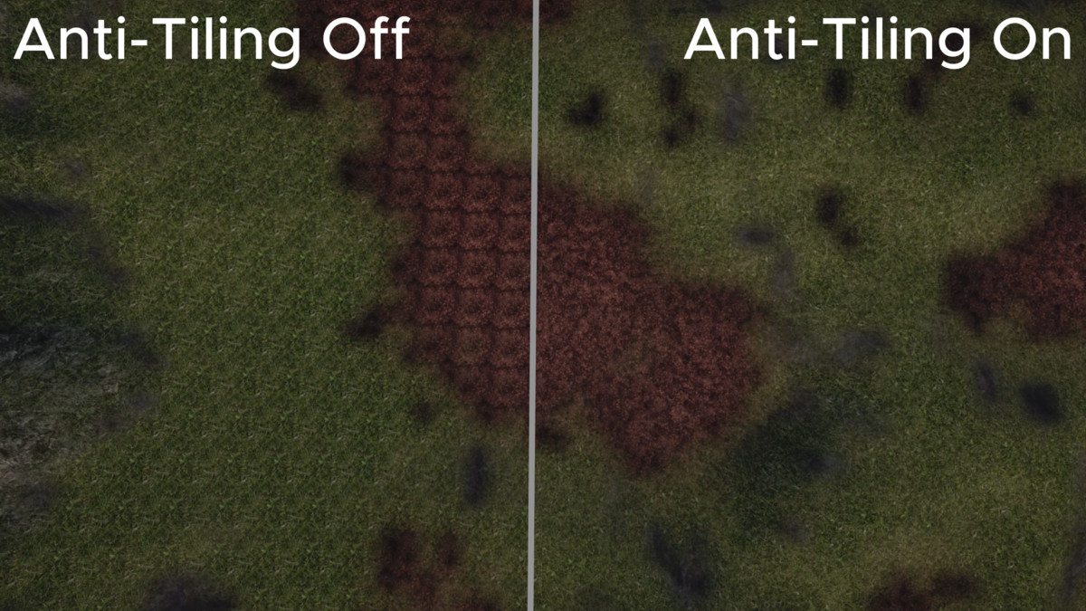 Terrain to Mesh - 256 Layers, Biomes, Anti-Tiling
