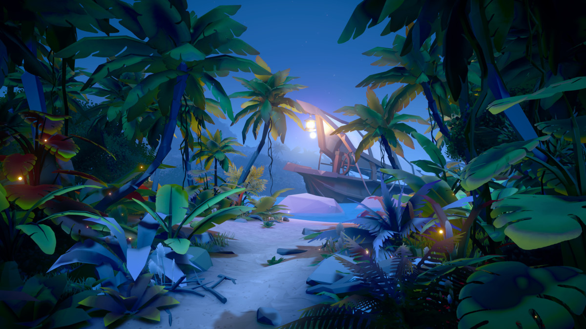 STYLIZED Fantasy Nature Pack: Tropical Island - Low Poly 3D Art