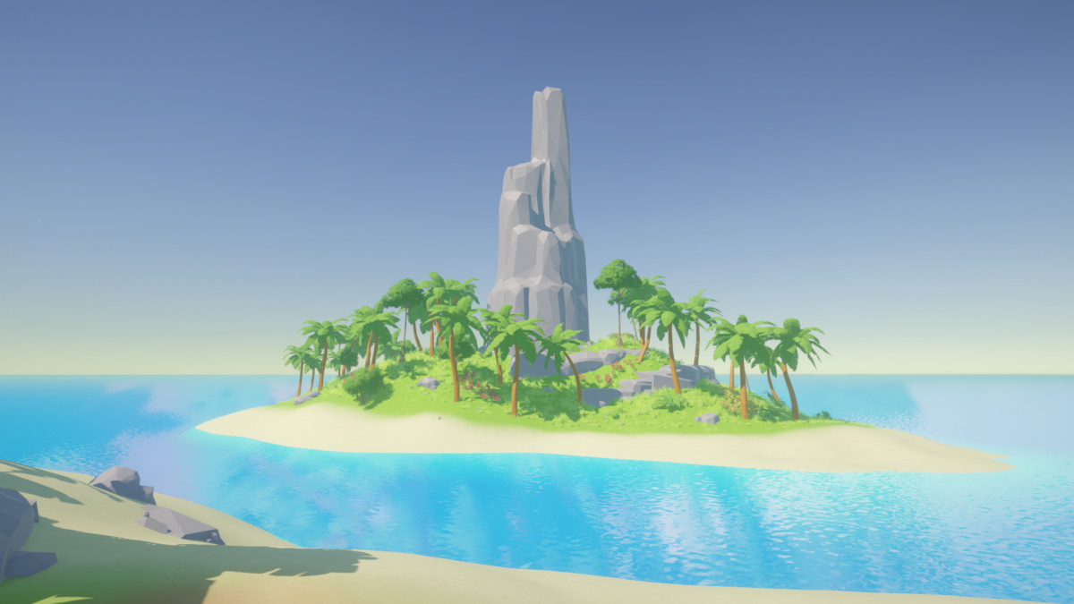 VERDANT Low Poly Tropical Island Modular Village