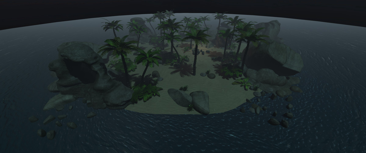 Realistic Beachfront Nature Island 4 Asset Package