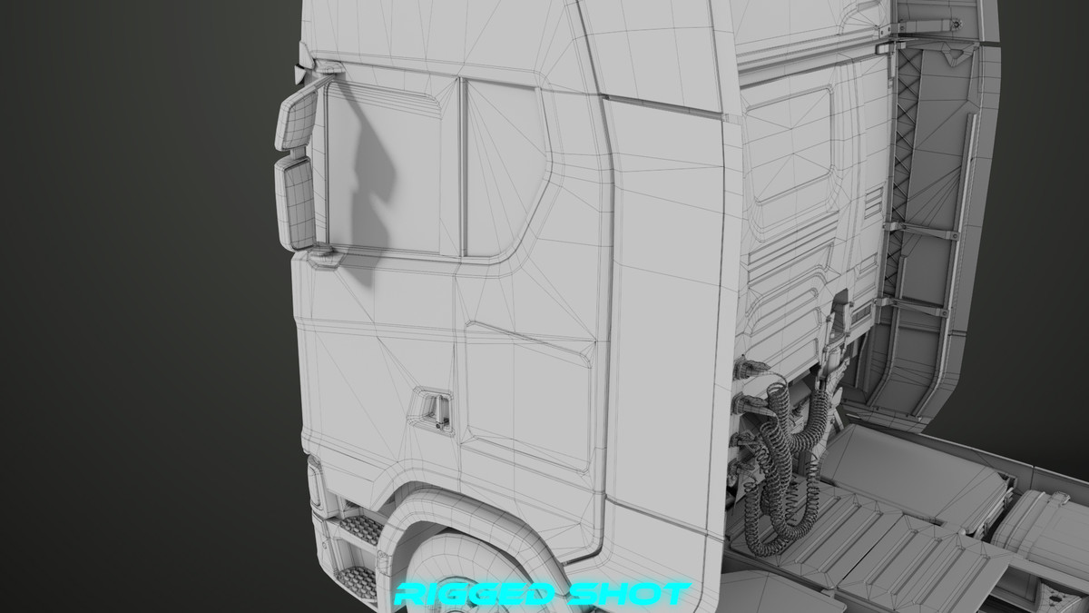Chassis 06 Generic White URP HDRP Textures