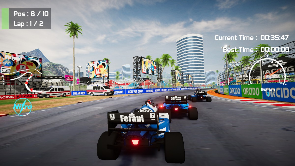 F.1 Racing Game 2