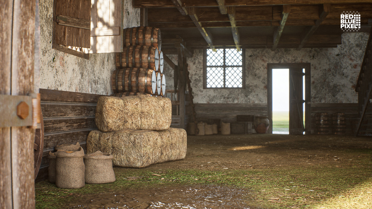 Medieval Horse Stable