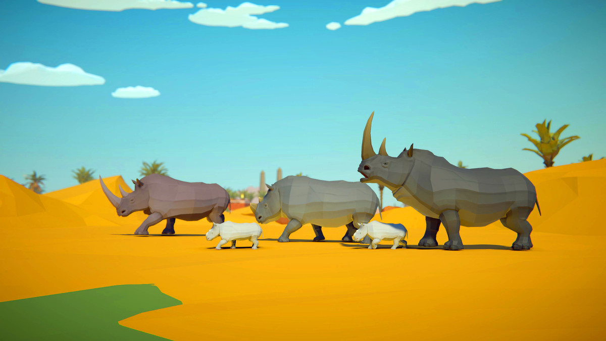 Poly Art: Rhino