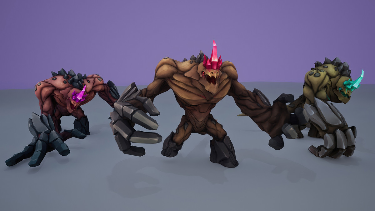 Stylized Fantasy Cave Crasher