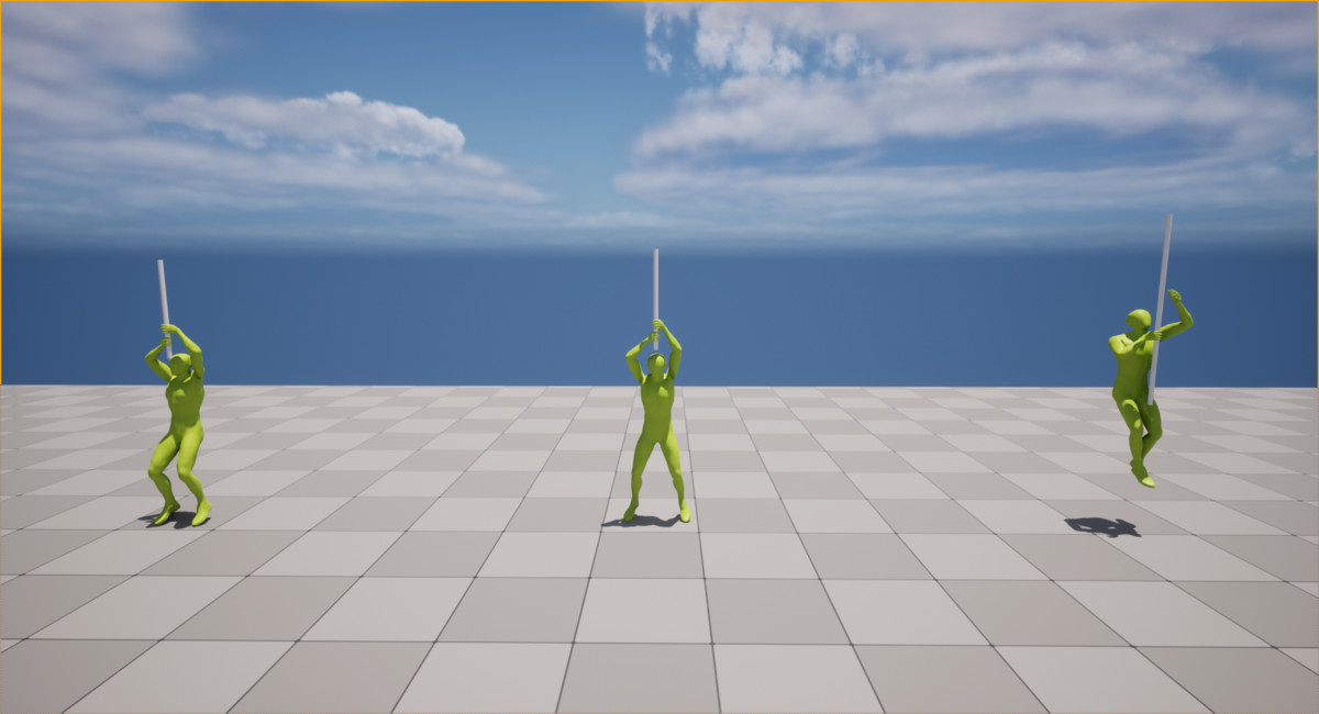 Rappel & Rope Climb Animation