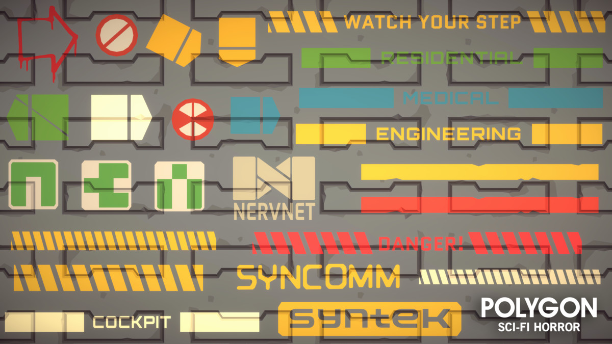Sci-Fi Horror Pack - Synty POLYGON - Stylized Low Poly Assets