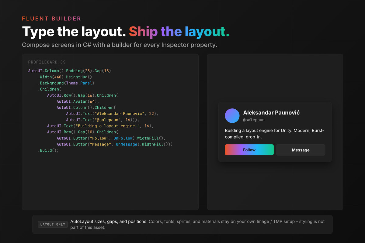 AutoLayout PRO for uGUI