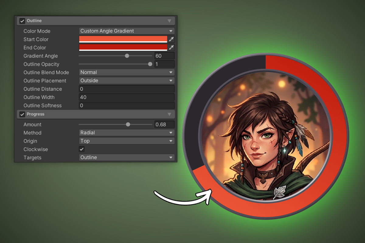 UI Shapes – Procedural Image Effects