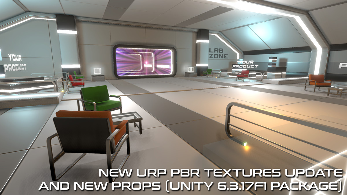 3D Showroom Level Kit Vol 1