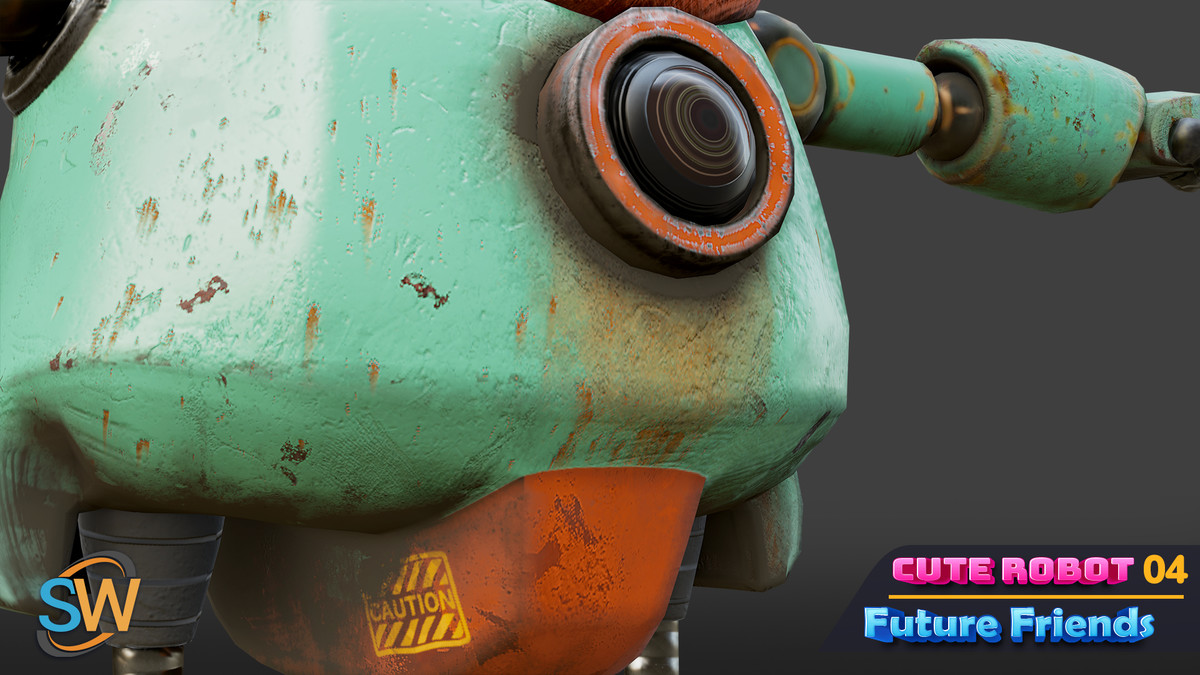 Cute Robot 04 - Future Friends