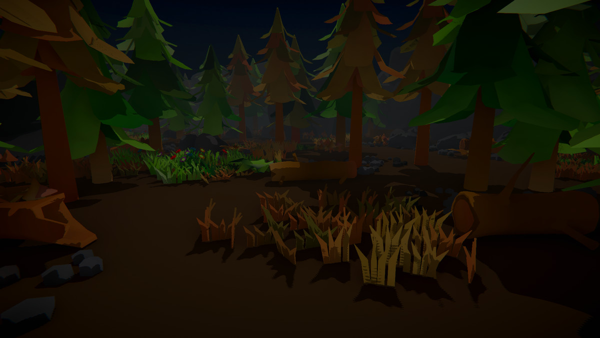 Polygonal Woodlands Nature Asset Package