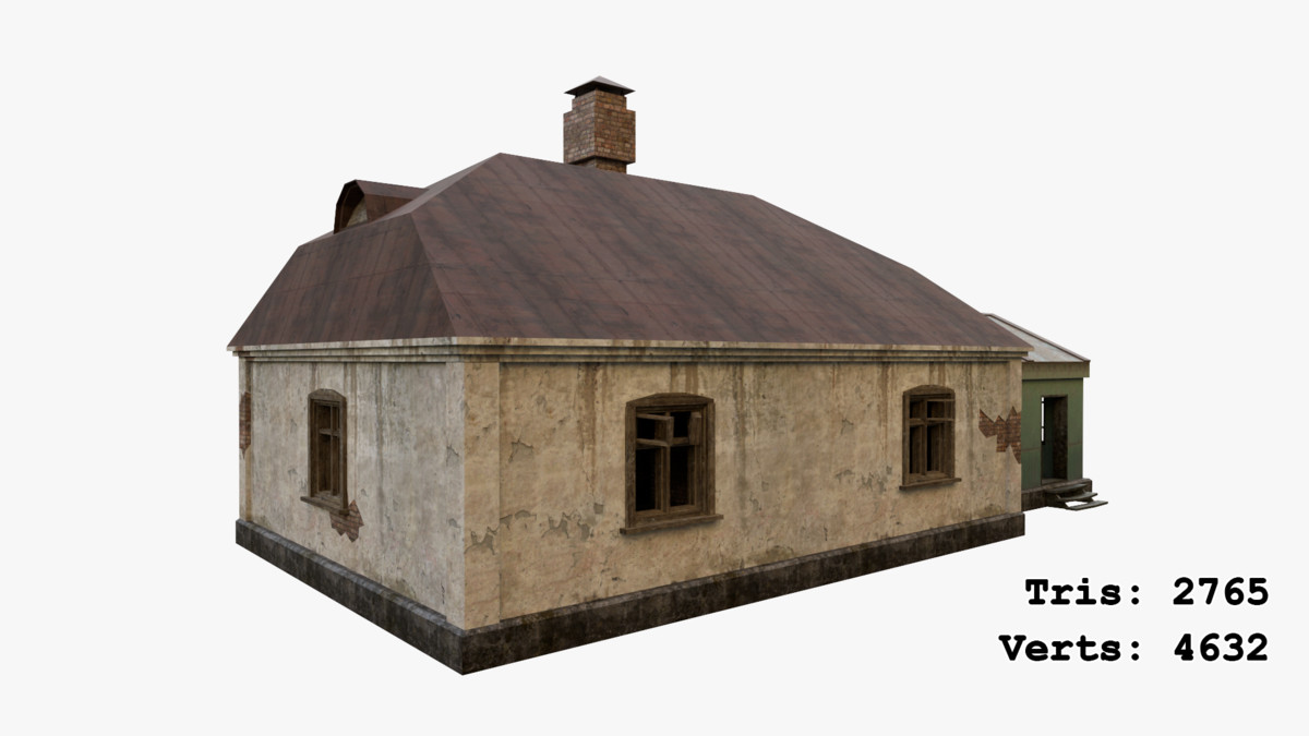 Abandoned Apocalyptic Buildings Mega Pack