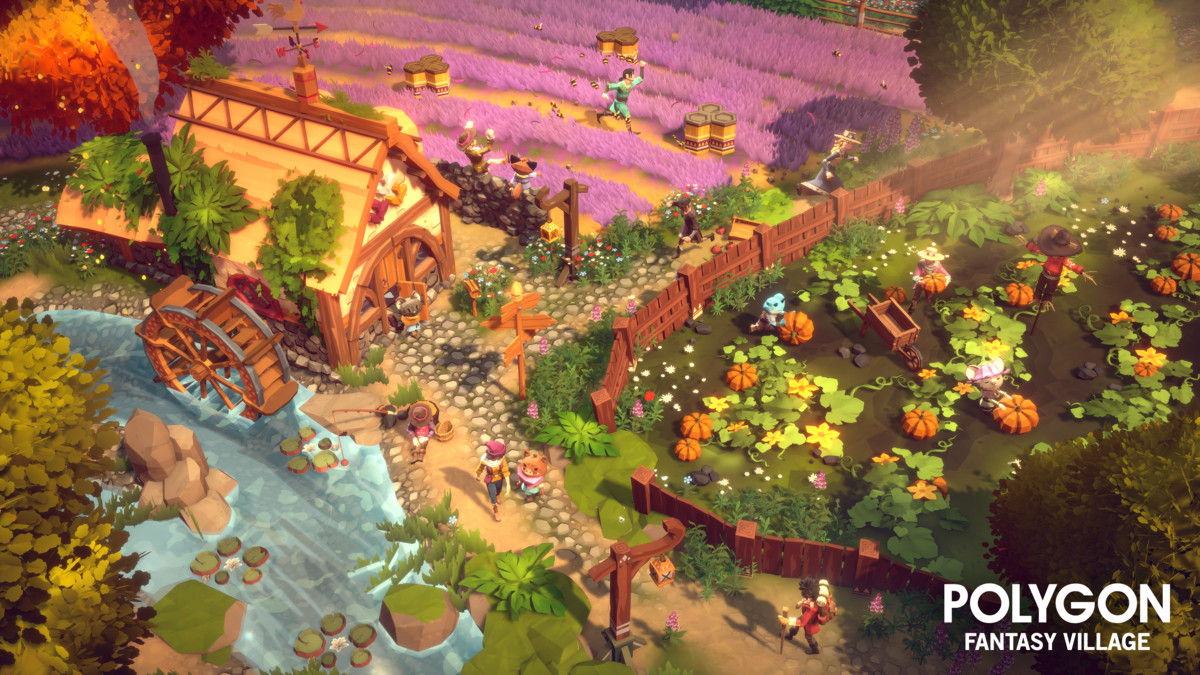 POLYGON - Fantasy Village - Art by Synty, image 15