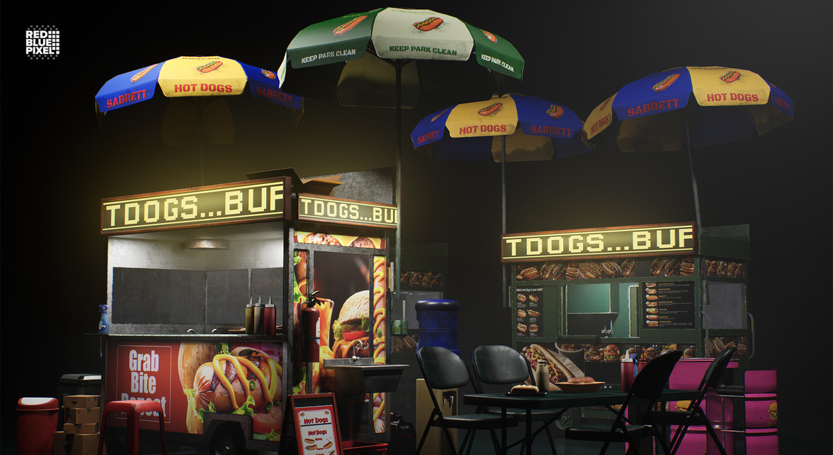 Modern Food Cart