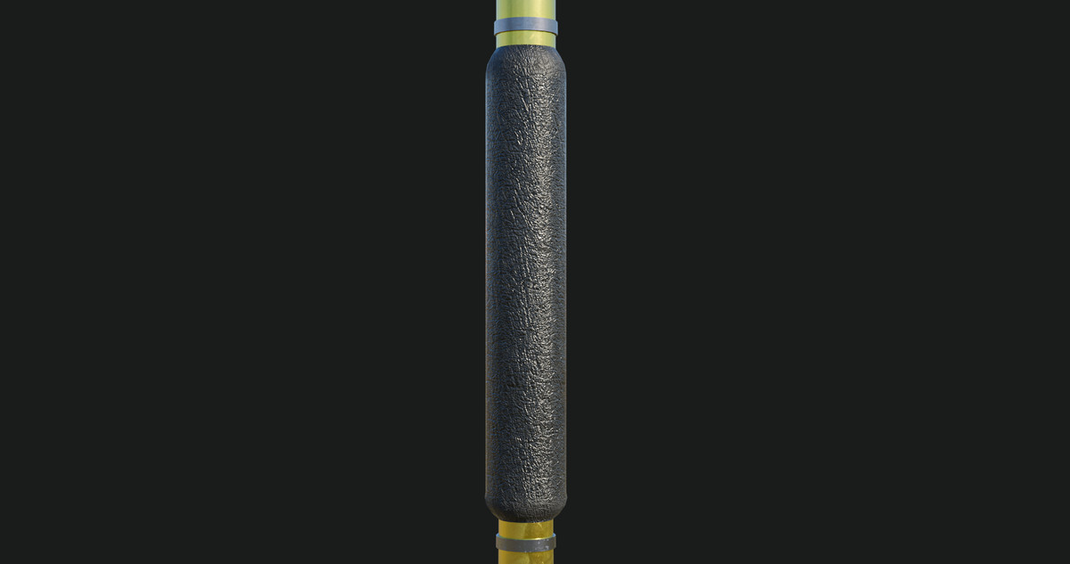 Trident Medieval Gold URP and HDRP Textures