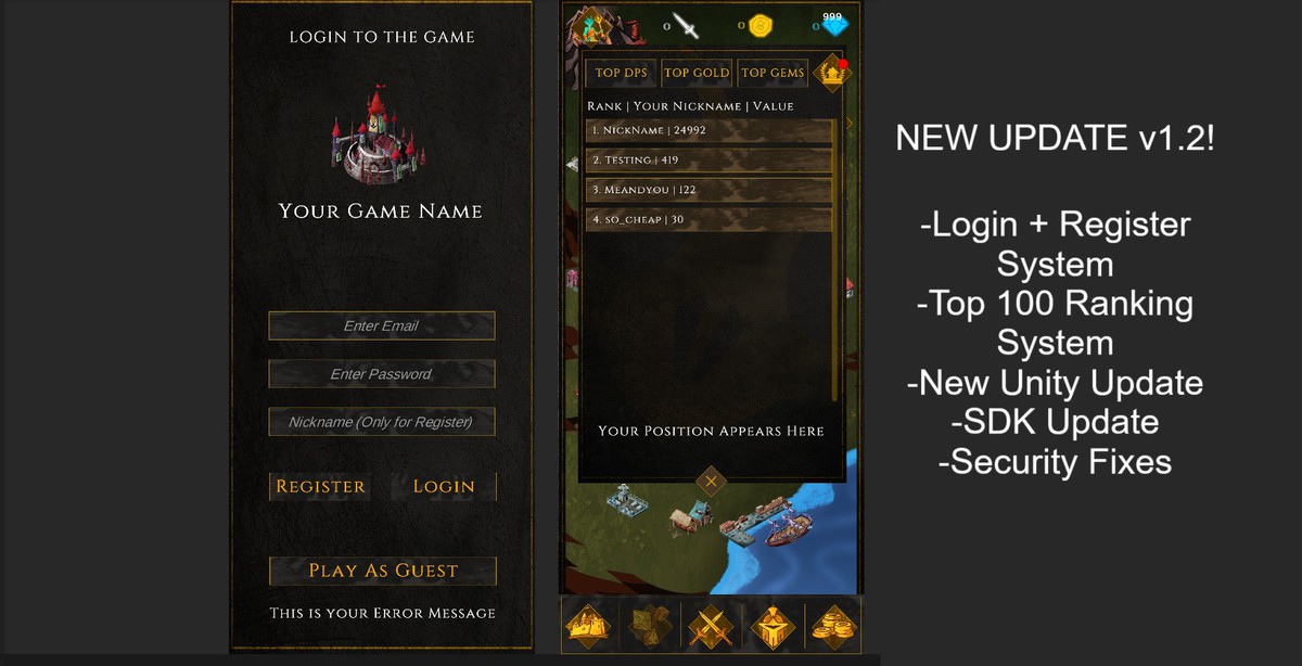 IDLE RPG CLICKER - Complete Game (Mobile)