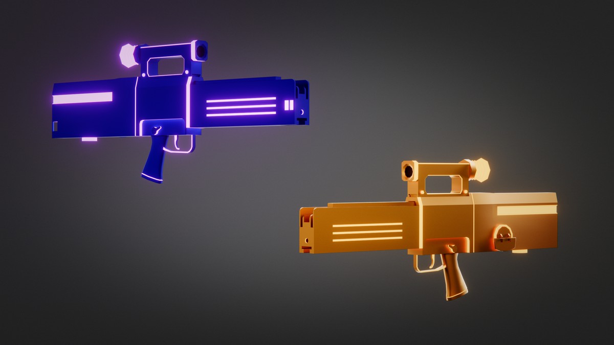 Ultimate Weapon Pack — 23 Guns + 943 Skins (Low Poly, Stylized, FPS/TPS Ready)