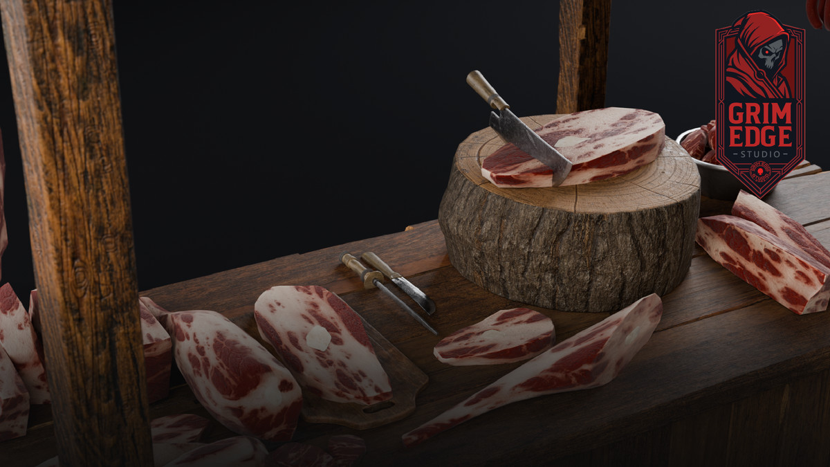 Medieval Butcher Shop