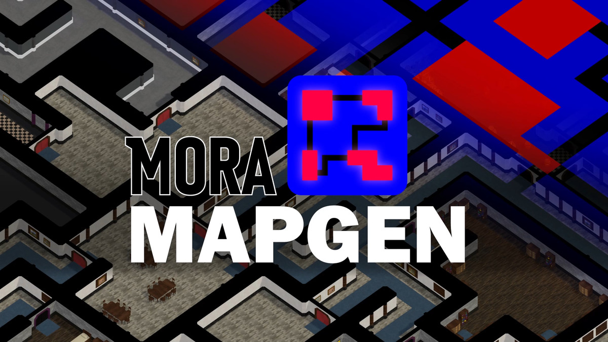 Procedural Rooms & Corridors Dungeon Generator (WFC) | MoraMapGen