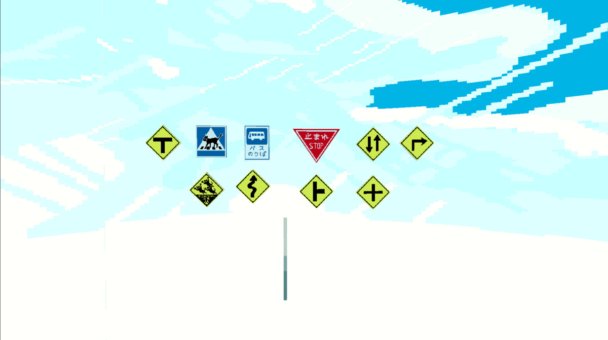 Low Poly Pixel World: Road to Kamakura