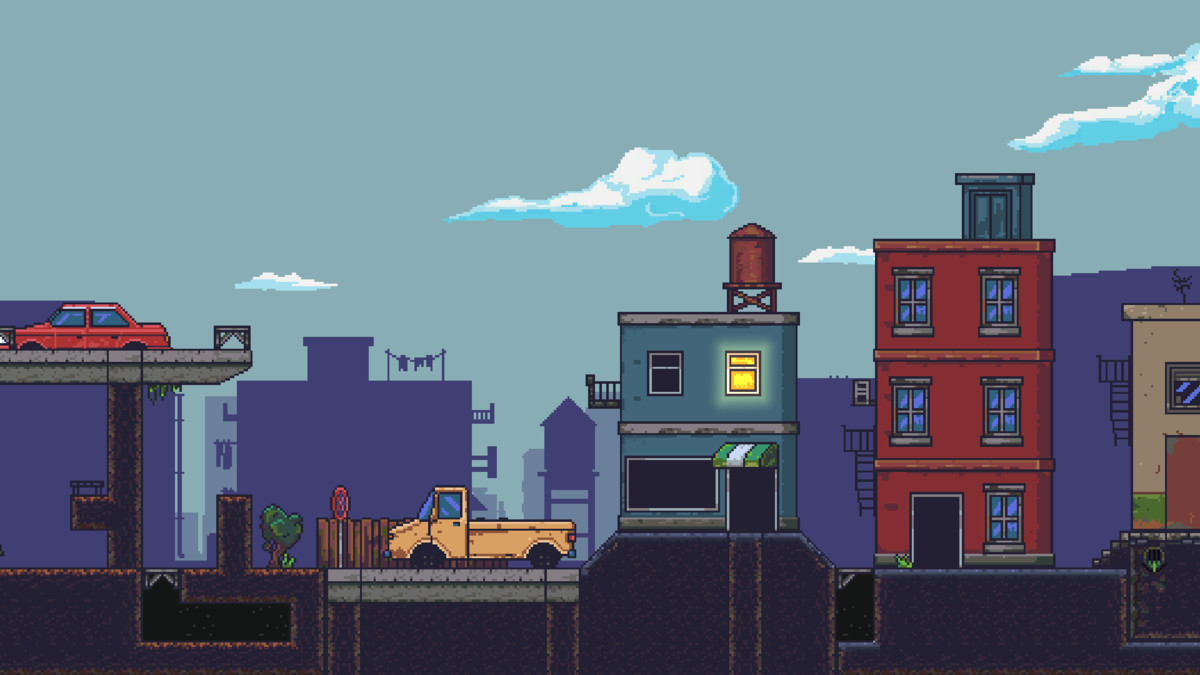 Pixel Art Town Tileset