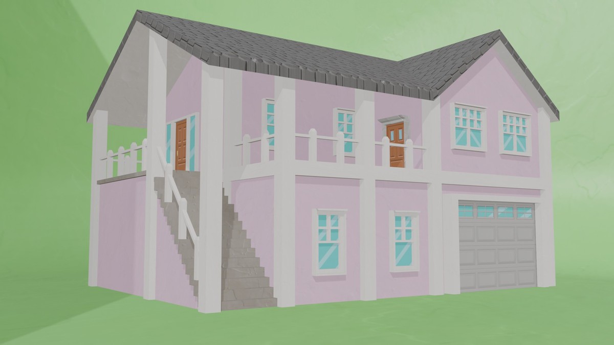 Low Poly Saburban Pack Vol 2