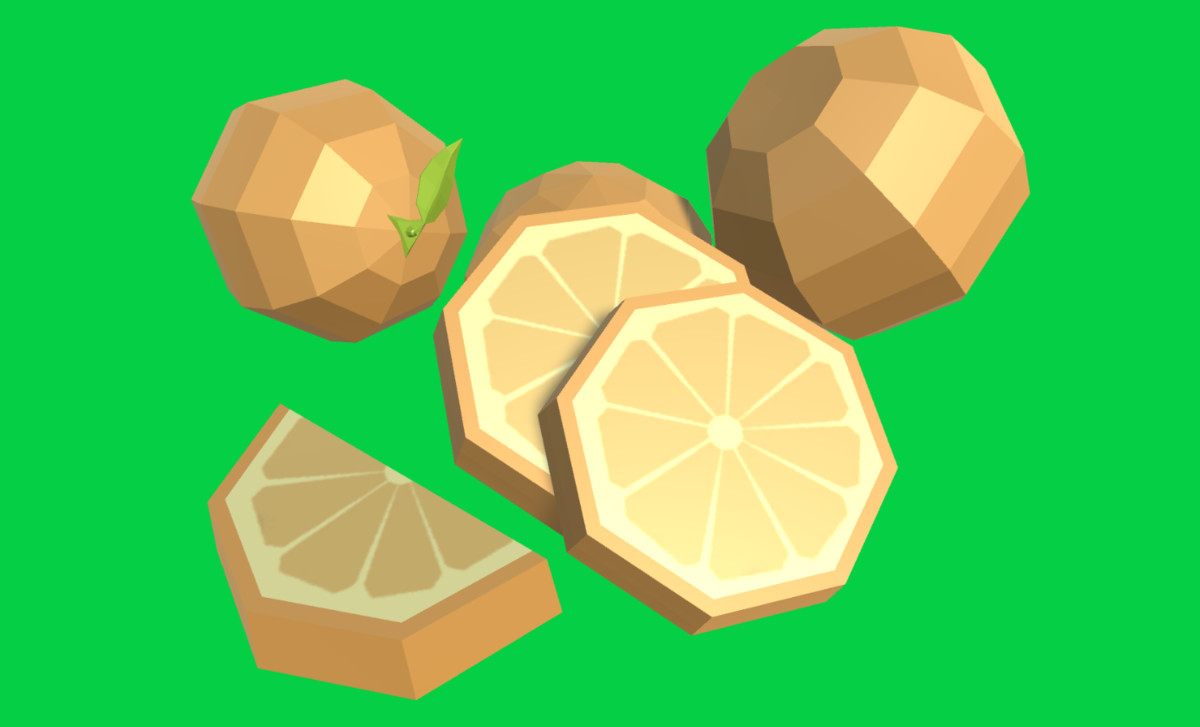Low Poly Fruits | Model Pack